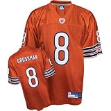 Men's Chicago Bears #8 Rex Grossman Alternate Premier Jersey - L