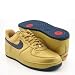 NIKE Air Force 1 Low Premium Gold Shoes Mens Basketball