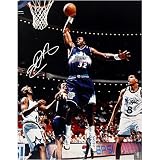Karl Malone Utah Jazz - Purple - Autographed 16x20 Photograph