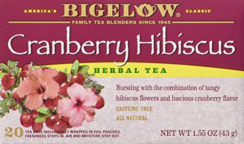 Bigelow Tea - Herb Tea Cranberry Hibiscus - 20 Tea Bags