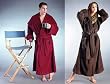Monk Luxury Style Hooded Full Length Heavy Turkish Terry Cotton Long Bathrobe - Made in Turkey with high quality Turkish Cotton- 5 Sizes up to 54 Length!