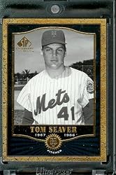 2001 SP Legendary Cuts #53 Tom Seaver Baseball Card - Mint Condition - In Protective Display Case