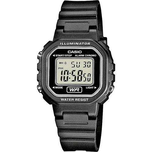 Casio Women's LA20WH-1ACF Classic Digital Black Resin Watch