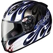 Joe Rocket Rampage RKT-Prime On-Road Motorcycle Helmet - MC-2 Black/Blue/White