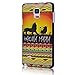 Seedan Hakuna Matata Painting Case for Samsung Galaxy Note 4 Protective Hard Slim Design Cover Skin Super Light