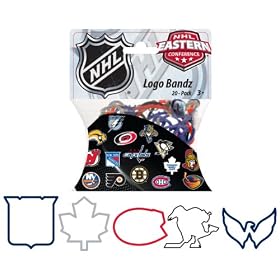 Forever Collectibles NHL Eastern Conference Logo Bandz