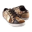 Coach Dawnell Khaki Patchwork Tennis Shoes New