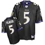 Reebok Baltimore Ravens Joe Flacco Replica Alternate Jersey Medium