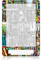 GelaSkins Protective Kindle DX Skin (Fits 9.7" Display, Latest Generation Kindle DX), Bookshelf