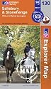 Salisbury and Stonehenge (OS Explorer Map Active)