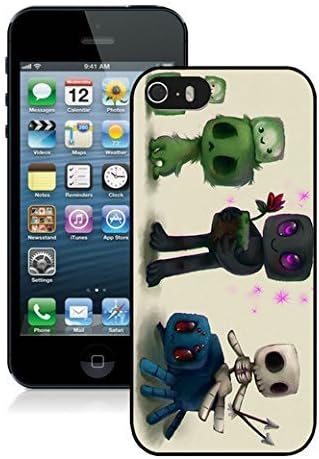 QIUCAI Funniest iPhone 5 5S Case Black Cover 13