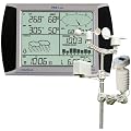 PCE-FWS 20 Funkwetterstation, mit Windgeschwindigkeit und -richtung, Niederschlag, Feuchtigkeit, USB, Software, Touchscreen