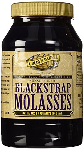 Golden Barrel Blackstrap Molasses, Unsulphured, 32 oz