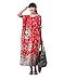 Minibee Women's Dragon Print Pattern Clothing Red-half sleeve, Red-half sleeve, One Size