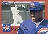 2000 Fleer Tradition Dividends D8 Sammy Sosa (Baseball Cards)