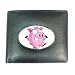 Wallet / Billfold of Pig Cartoon (Flying Pig, Picture of a Pig, Pig Drawing, Pig Eati...