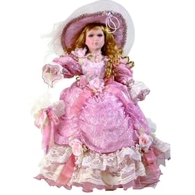 SET OF 6 18 Porcelain Victorian Doll By Duck House ~Retired by Duck House Dolls