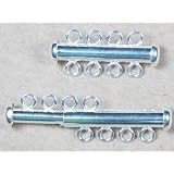 (1) 4 Strand Tube Clasp Sterling Silver