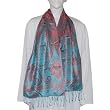 Scarfs Mens Accessory Silk Dad Gifts Idea 12 x 60 inches (ssmf050)