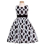 Rare Editions Black Sequin Soutache Christmas Dress Little Girls 3M-16