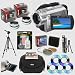 Sony DCR-DVD508 DVD Camcorder + Lenses + Filters + Pro Accessory Kit