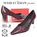 MARCO TOZZI premio, Glattleder Pumps mit antishokk Absatz, Leder, merlot-rot