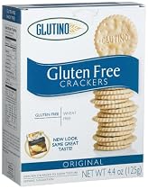 Glutino Gluten Free Original Crackers, 4.4 Ounce Boxes (Pack of 6)