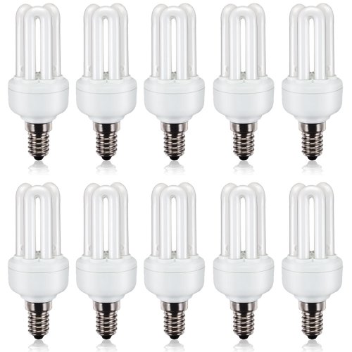 10er Set E14 Energiesparlampe