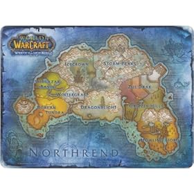Northrend Mouse Pad - World of Warcraft: Wrath of the Lich King