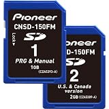 Pioneer Avic-F500Bt 2005 Upgrade North America Map microSD Card