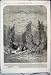 1861 Hop Garden Farnham Surrey Family Picnic Old Print