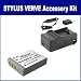 Olympus Stylus Verve Digital Camera Accessory Kit includes: DPLI30B Battery, SDM-157 Charger