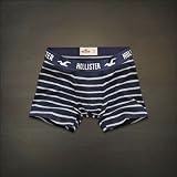 Hollister Co. ホリスター メンズ アンダーウェア ボクサー ブリーフ [ネイビー/ストライプ] 並行輸入品