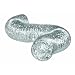 Dundas Jafine AF625ULPZW Aluminum Foil UL Listed and Marked Duct, 6-Inches by 25-Feet
