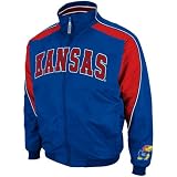 NCAA Kansas Jayhawks Royal Blue Element Full Zip Jacket (Large)