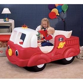 Fire Engine Toddler Bed by Step 2