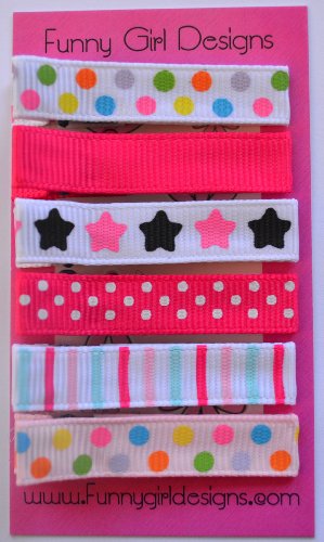 Pink Sweet & Simple Hair Clip Set