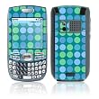 Dots Blue Design Protective Skin Decal Sticker for Palm Treo 680 Cell Phone