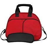 (Red) Mithra Edition Stylish DSLR Camera Carrying Bag with Removable Shoulder Strap for Canon EOS 5D Mark II 21.1 MP Full HD Movie Digital SLR Camera
