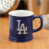L.A. Dodgers Royal Blue 2oz. Ceramic Sculpted Mug Shot Glass