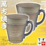 【日本製萬古焼き】備前金彩泡立ちペアビールジョッキ 【陶芸作家 安藤嘉規作】 結婚