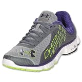 UNDER ARMOUR Micro G Stealth Women's Running Shoes, Stealth/Graphite/Lime/Purple