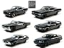 Set of 6 Black Bandit Collection 1/64 Series 5