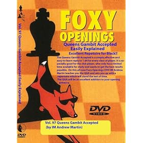 Click here to buy The Queen's Gambit Accepted for Black Chess DVD.