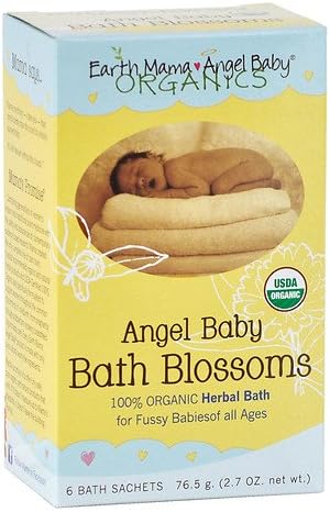 Earth mamma angel baby bath Blossoms 6 ea(pack of 2)