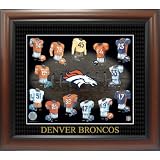 Denver Broncos Framed Art - Commemorative Framed Plaque Decoration - Denver Broncos by 