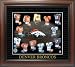 Denver Broncos Framed Art - Commemorative Framed Plaque Decoration - Denver Broncos