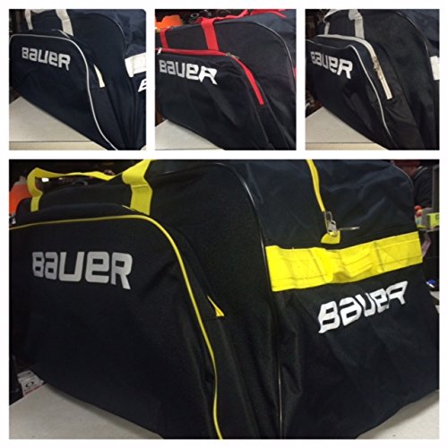 Bauer S14 Core Wheel Bag, Black/Yellow, Large