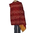 Womens Gift Tie Dye Wool Shawl 80 x 35 inches