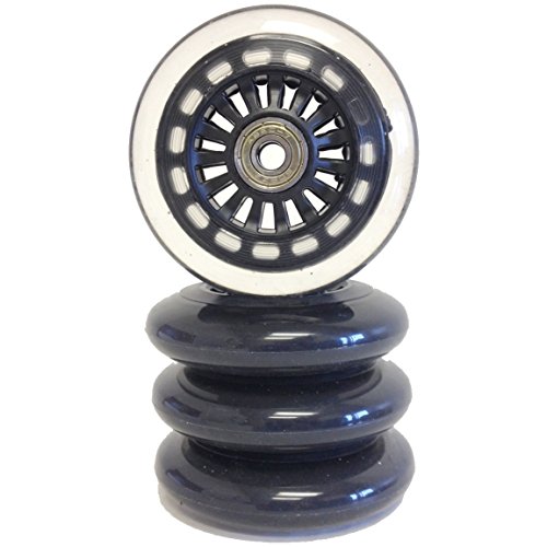 Plasma Car Polyurethane Replacement Wheels - Black Images